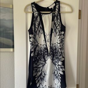 Finders Keepers Black and White Sheath Mini Dress